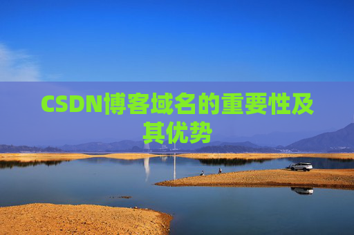 CSDN博客域名的重要性及其优势